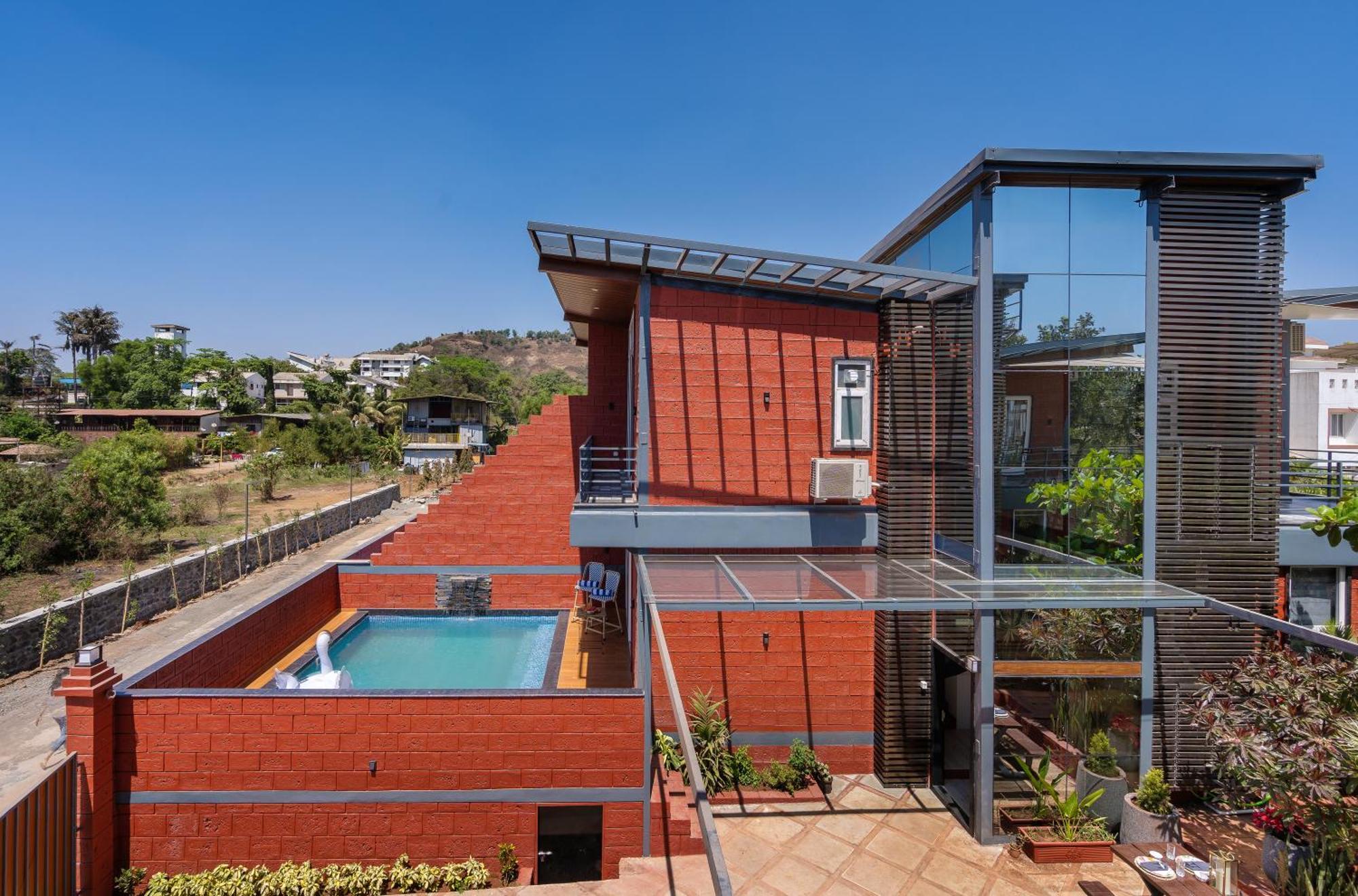 Saffronstays Calvin - 3 Bedroom Pool Villa In Lonavala Buitenkant foto